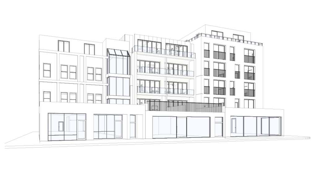 Addtional Storey - Planning Permission 3d perspective Existing