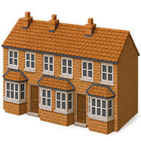 Terraced
