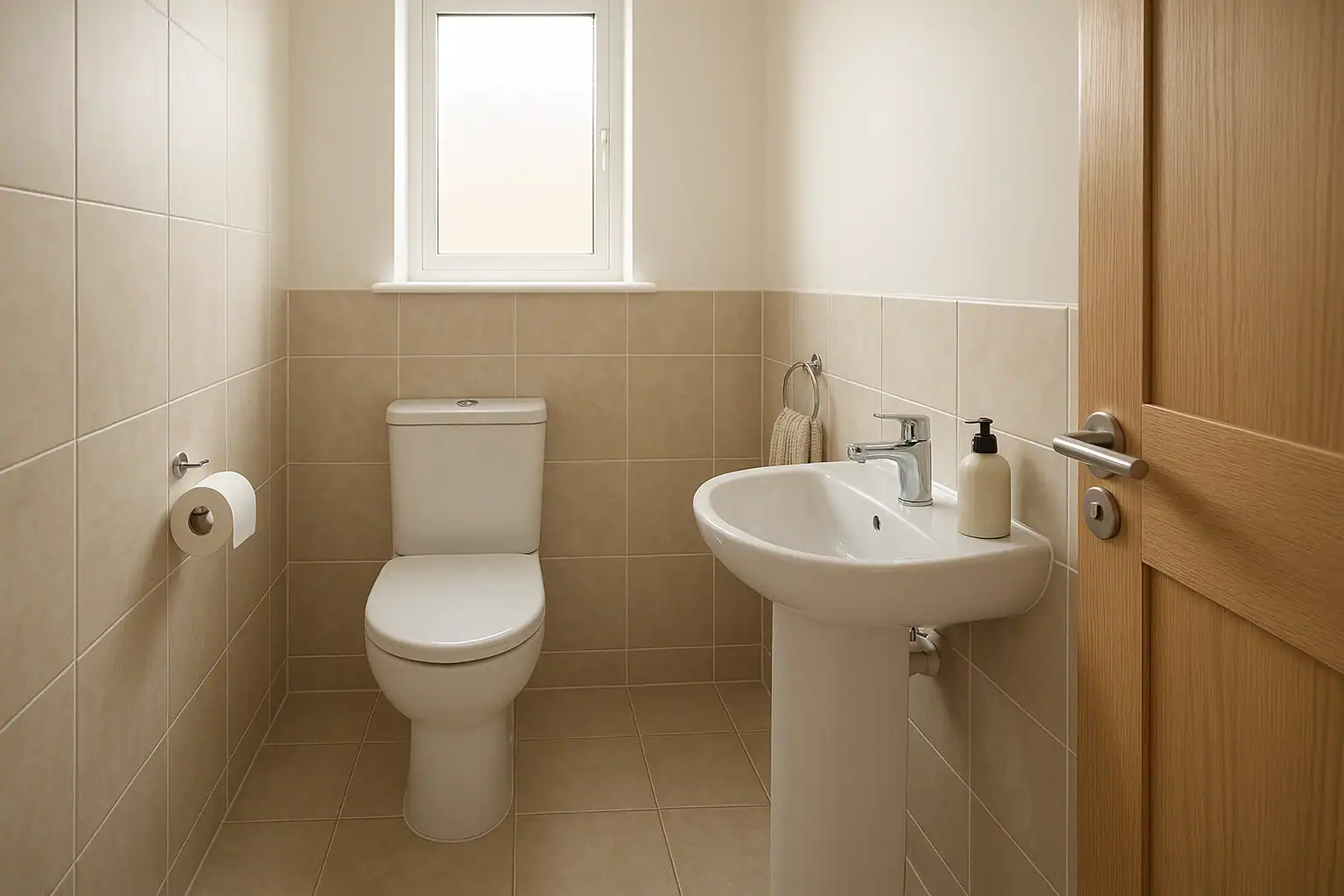Downstairs w/c cloakroom