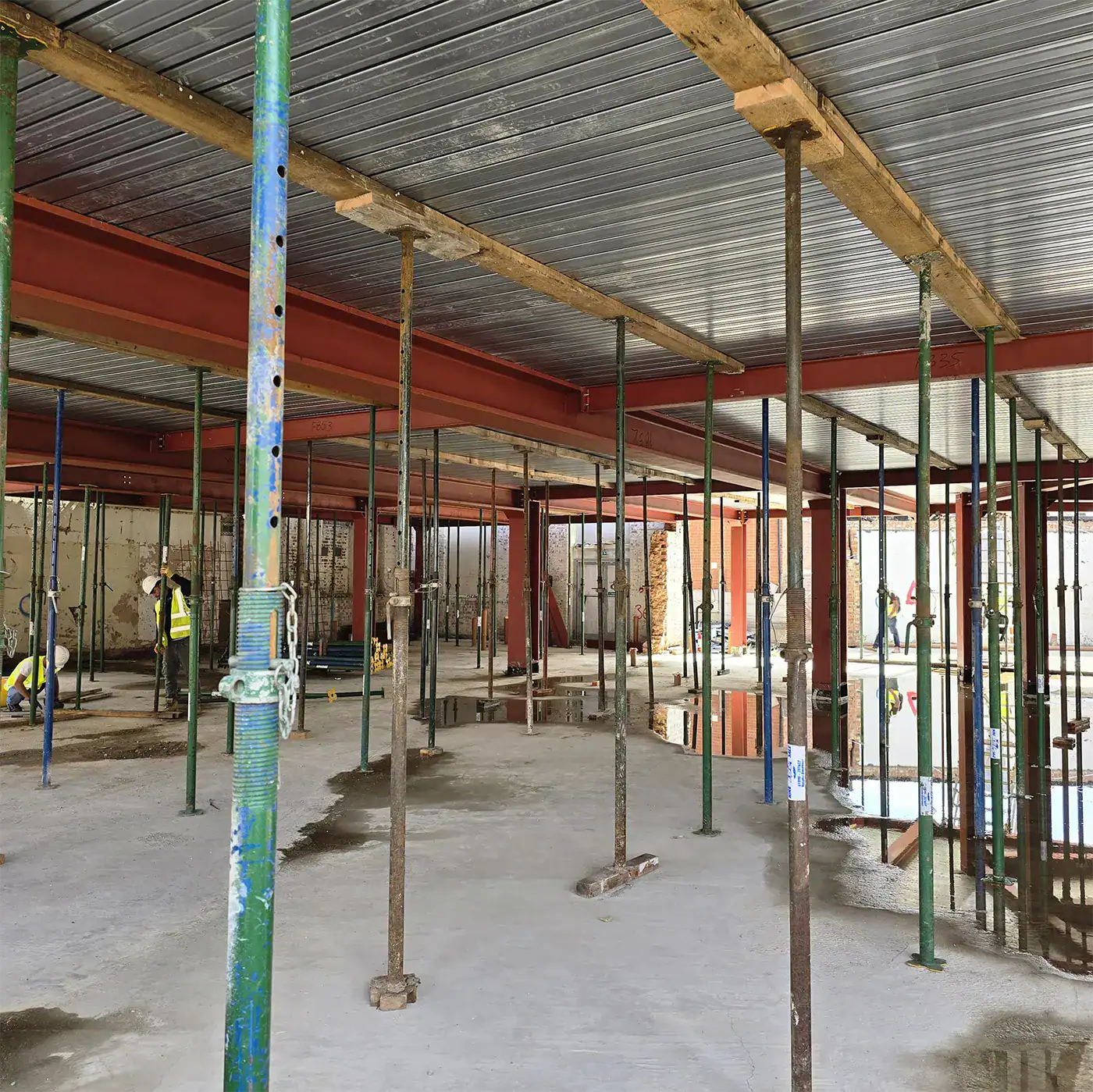 Load bearing wall removal by structural engineers in London