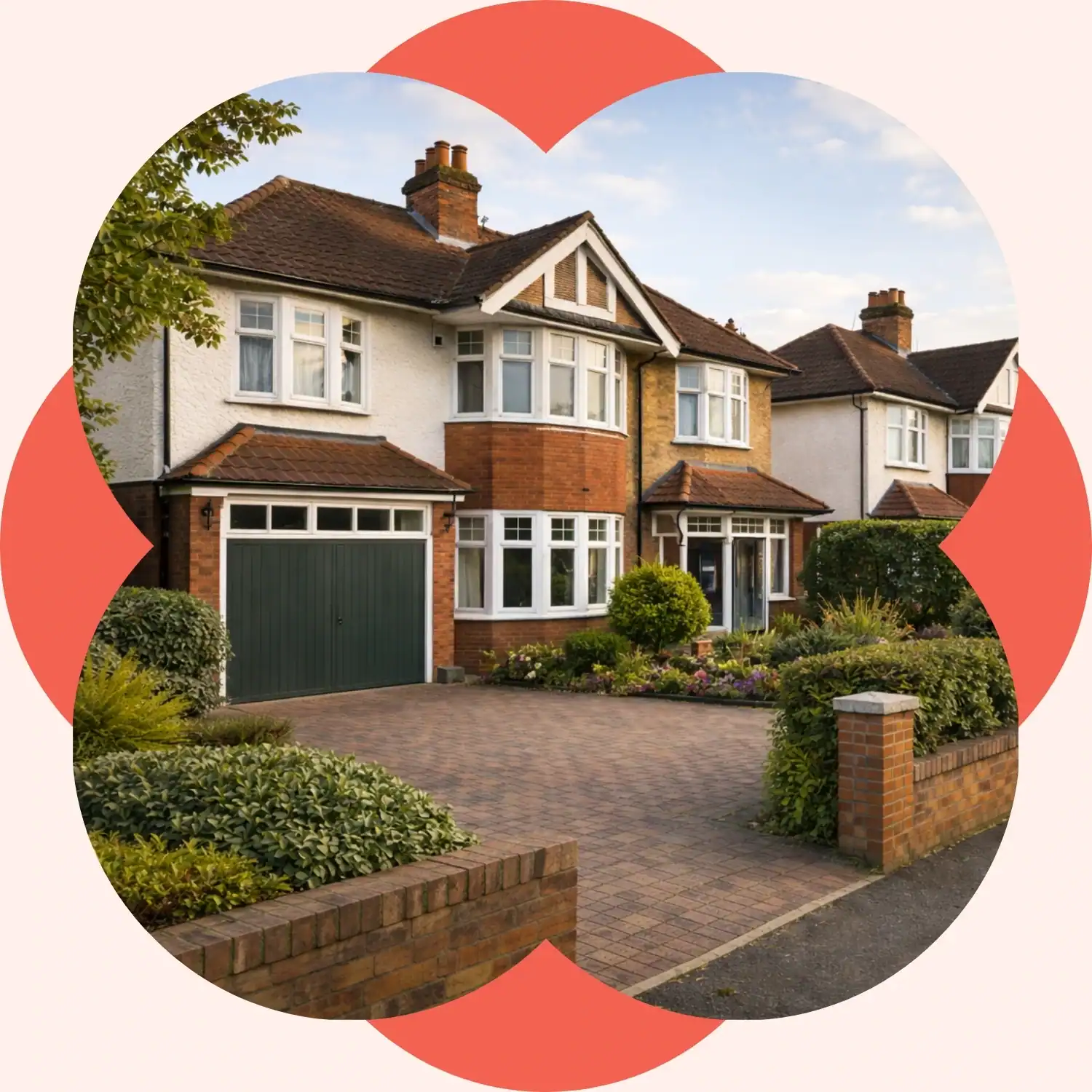 Building regulation drawings for a double storey extension showing a modern open-plan kitchen and internal layout