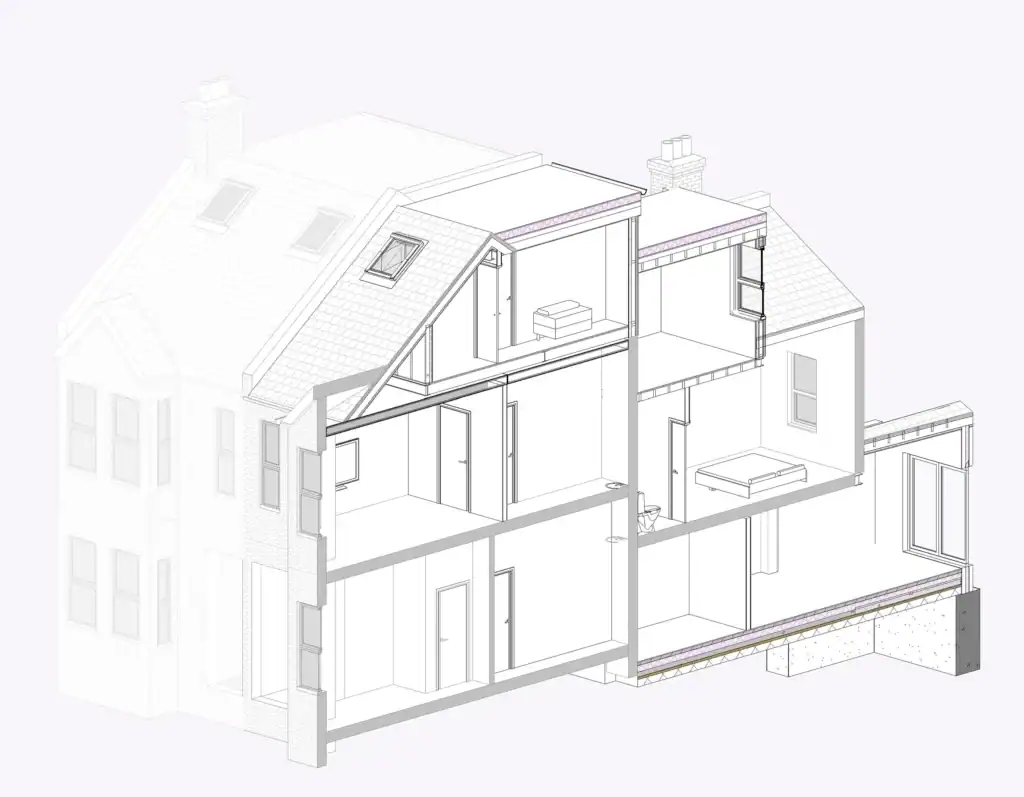 architects costs for an extension