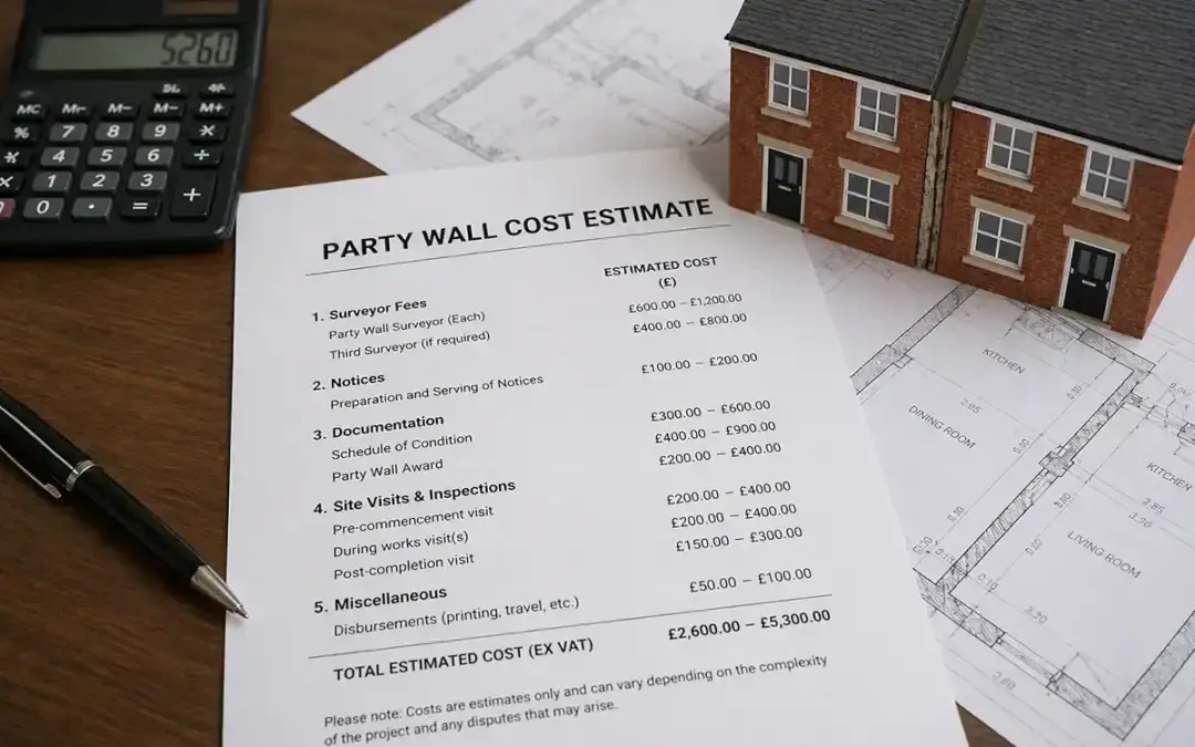 Party Wall Award Costs