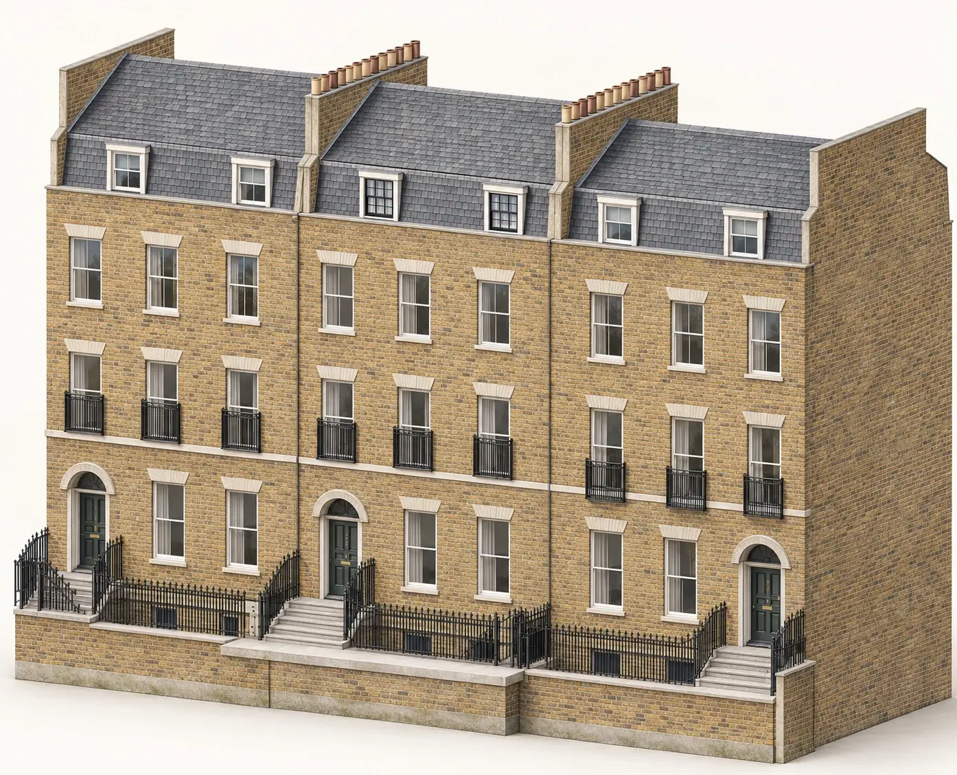 Listed building consent drawing for 6 Crompton Terrace